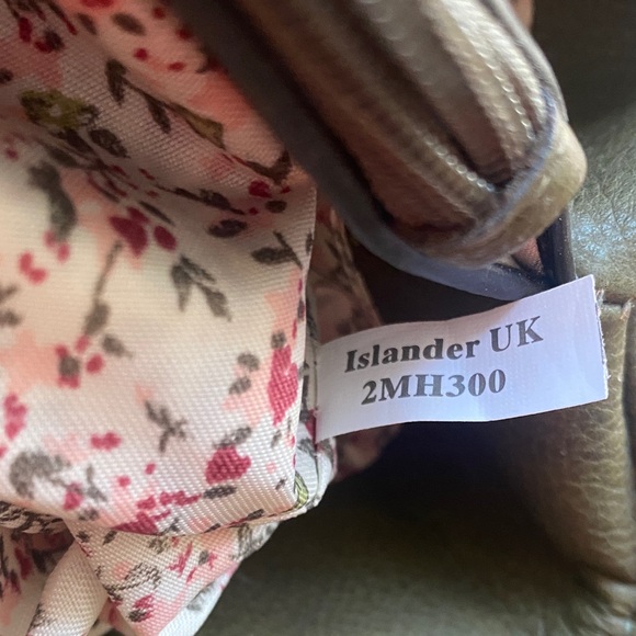 Islander Harris Tweed “Cassley” 100% Pure Wool Olive and Tweed Women's Tote. NWT - Picture 6 of 16